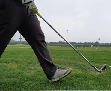 recorded my golf swing practice at world's largest driving range in Incheon Rep of Korea