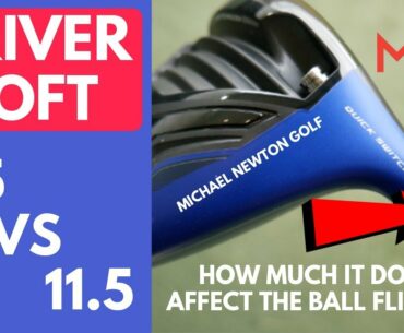 How Does Different Driver Lofts Change Ball Flight - 7.5 VS 11.5