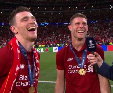 James Milner's amazing response when asked about drinking Ribena