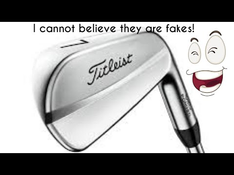 Putting the fake 620 MB irons from aliexpress to the test on the golf ...