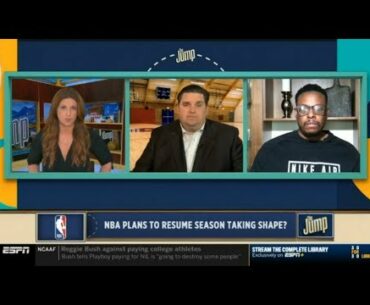 [Full] The Jump 5/25/2020 | Rachel Nichols "reveals" NBA plans to resume season taking shape?