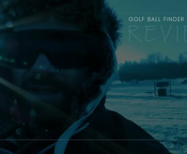 GOLF BALL FINDER glasses REVIEW. It's Brass Monkeys out here!