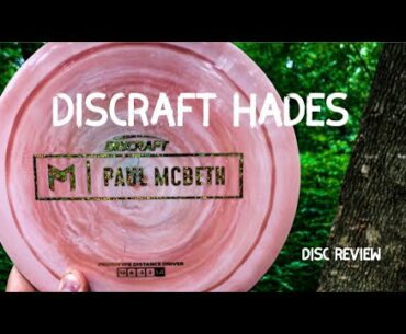 Disc Review: Discraft Hades | Disc Golf