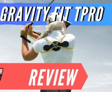 Improving My Posture To Improve My Golf Swing // Gravity Fit TPro Training Aid Review