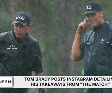 Tom Brady's Takeaways from the Match