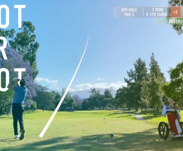 Every Shot at Santa Anita Golf Course - Back 9 - EAL Course Vlog
