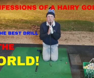 Confessions of a Hairy Golfer down on the range.