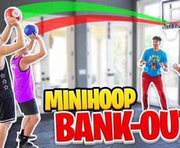 Insane Mini-Hoop Knockout BANK Basketball Challenge! *Funny Jiedel Rage*