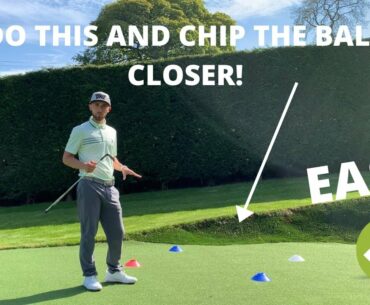 BEST CHIPPING drill to get the ball CLOSER every time! *Landing Zones*