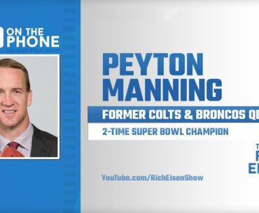 Peyton Manning Talks ‘The Match’ Golf, SNL, Broadcasting Career & More w Rich Eisen | Full Interview
