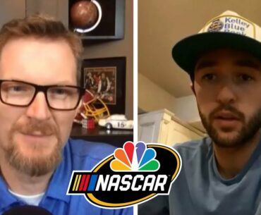 Chase Elliott, Dale Jr. discuss growth on & off-track | NASCAR America at Home | Motorsports on NBC