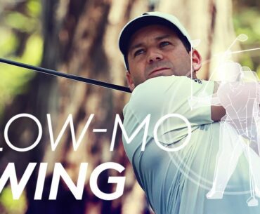 Sergio Garcia's golf swing in Slow Motion