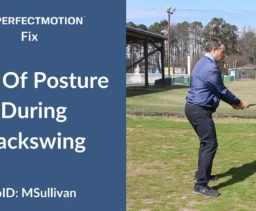 PerfectMotion - Out Of Posture During Backswing