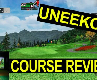 Golf Simulator Videos - UNEEKOR QED Refine Course Review (Two Rivers)