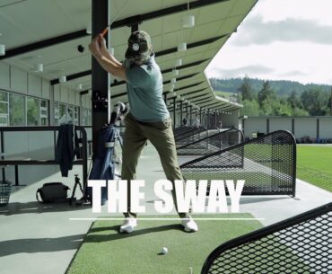 Stop Swaying In Your Golf Swing (LIVEVIEW TIP)