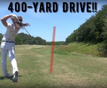 World Long Drive Champion Plays Golf Ep:14 Part 1- Timberlake Golf Club Front 9