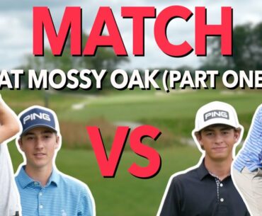 So Many Birdies!! Mossy Oak Showdown Part One. Team George vs Team Wesley. | Bryan Bros Golf