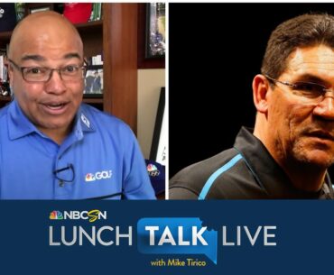 How Ron Rivera is connecting with Washington Redskins virtually | Lunch Talk Live | NBC Sports