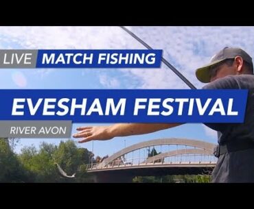 Live Match Fishing: Evesham Festival, Evesham Championship, River Avon