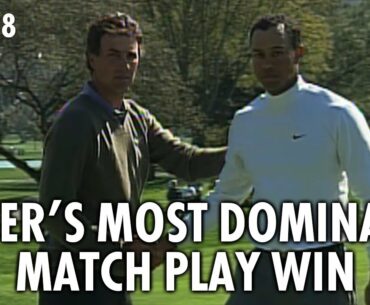 Tiger Woods’ Biggest Match Play Beatdown