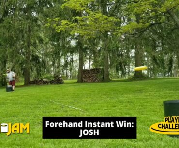 KanJam Player Challenge #5 - Forehand Instant Win - Josh