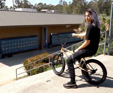 1ST GIRL EVER ATTEMPTS EL TORO ON A BMX BIKE *SHOCKING*