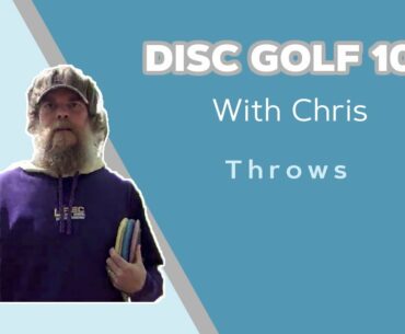 Disc Golf 101 w/ Chris: Throws | JMU UREC