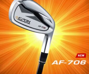 A Blend of Better Distance and Forgiving Iron - New  Epon AF-706 Iron