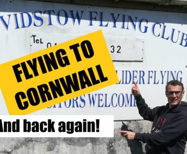 Flexwing Flying to Cornwall - My first Peabee XC