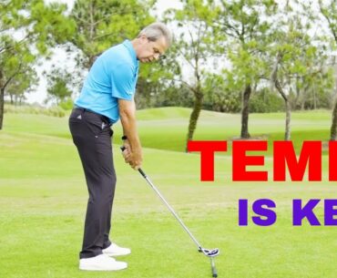 How to Build Tempo During Productive Practice for Better Golf. Be patient, stay focused, trust it!