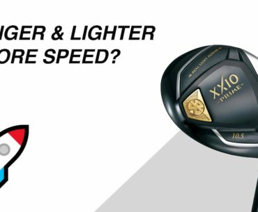 LONGER & LIGHTER DRIVER = MORE SPEED? // XXIO Driver Testing with Senior Golfer