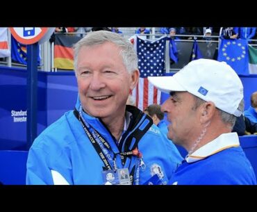 How Sir Alex Ferguson helped Europe win Ryder Cup 2014