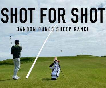 Every Shot at Bandon Dunes Sheep Ranch - Front 9 - EAL Course Vlog