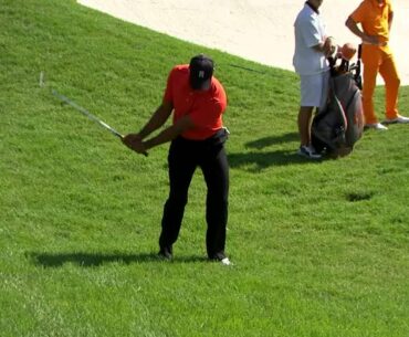 Signature Shot | Tiger Woods chips in at the Memorial Tournament 2012