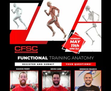 Functional Training Anatomy Webinar w/ Damion Perry, Kevin Carr, and Brendon Rearick