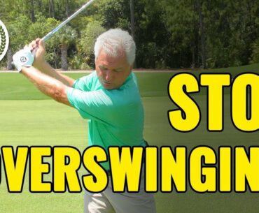 Golf Drills To Stop Overswinging (PERFECT BACKSWING!)