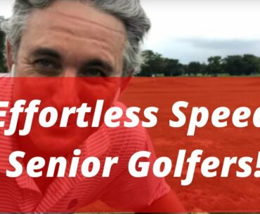 The Secret to Creating Effortless Power for Senior Golfers! PGA Golf Professional Jess Frank