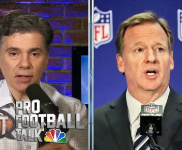 Donald Trump's response to Roger Goodell not end of national debate | Pro Football Talk | NBC Sports