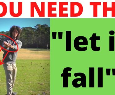 STOP "Hitting from the Top" FOREVER [Simple Golf Swing Thought]