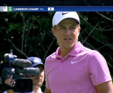 Cameron Champ - Round 1, John Deere Round 2019