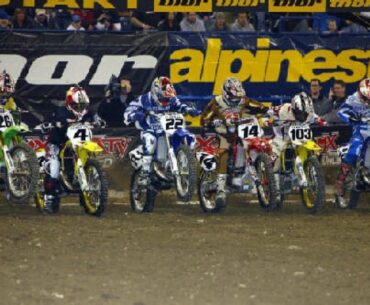 2005 Supercross Review Hightlights San Fran A3 Indy San Diego Atlanta St Louis Carmichael Reed ++