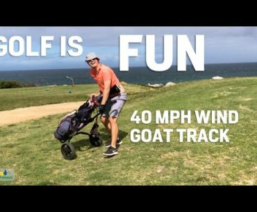 Windy Golf is Fun -  IDGAF GOLF 101 Wadda Beautiful Life