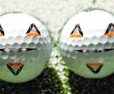 GOLF BALL TEST TAYLORMADE TP5 PIX RANGE