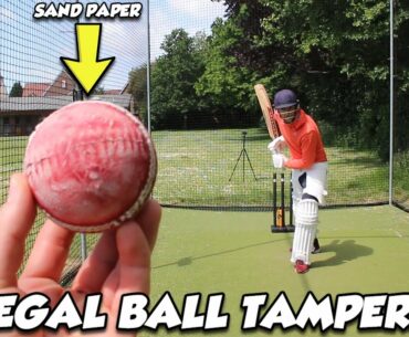 I Tricked The Batsman with ILLEGAL Ball Tampering and the results were INSANE! (Future Dave Warner)