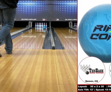 Return to Bowling, MOTIV Ripcord Flight and 900 Global Volt Solid (lower rev bowler)