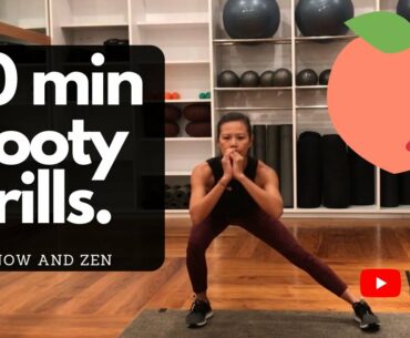 Booty Drills - Glutes Home Workout in 10 mins