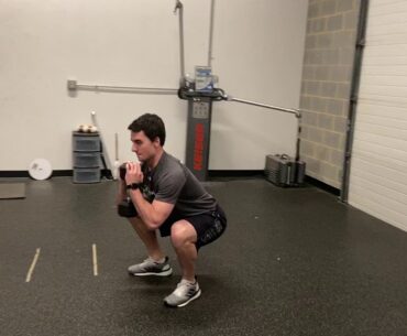 Squat - Goblet Style; Improve the Force You Generate in Your Golf Swing