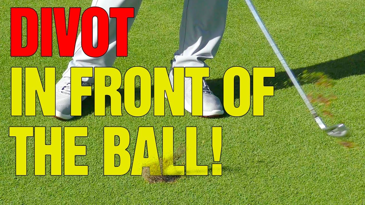 Golf How To Take a Divot in Front of the Ball [DO THIS!] FOGOLF