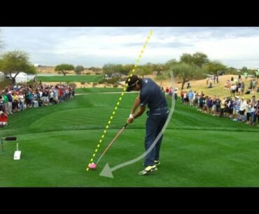 Bubba Watson’s slo-mo swing is analyzed at RBC Canadian