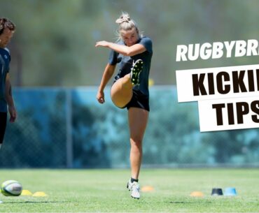 Rugby Kicking Tips | @rugbybricks | Peter Breen